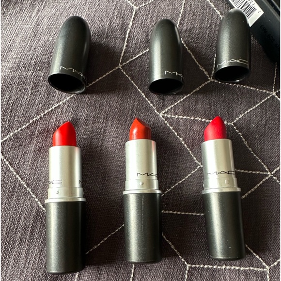MAC Lipstick set X 3 Reds 💄 - Picture 4 of 7